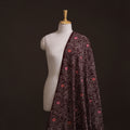 Brown - Hand Batik Indonesian Style Print Cotton Fabric 11