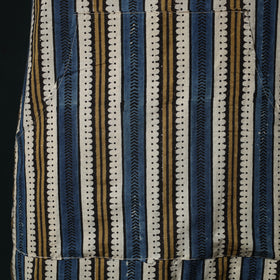 Multicolor - Ajrakh Hand Block Print Cotton Apron with Pocket 01