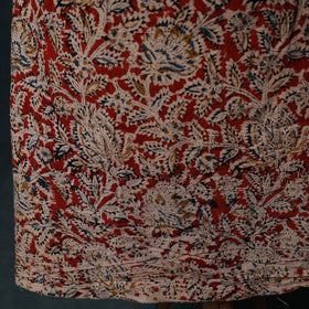 Pedana Hand Block Print Natural Dyed Cotton Kalamkari 2pc Unstitched Dress Material Kurta Set 09