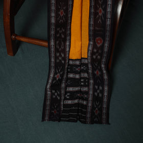 Sambalpuri Ikat Cotton 3pc Unstitched Dress Material Suit Set 34