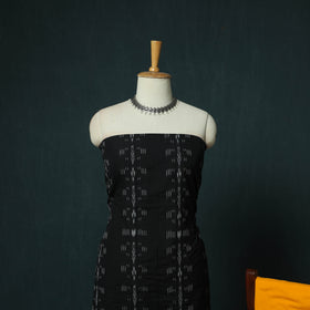Sambalpuri Ikat Cotton 3pc Unstitched Dress Material Suit Set 35