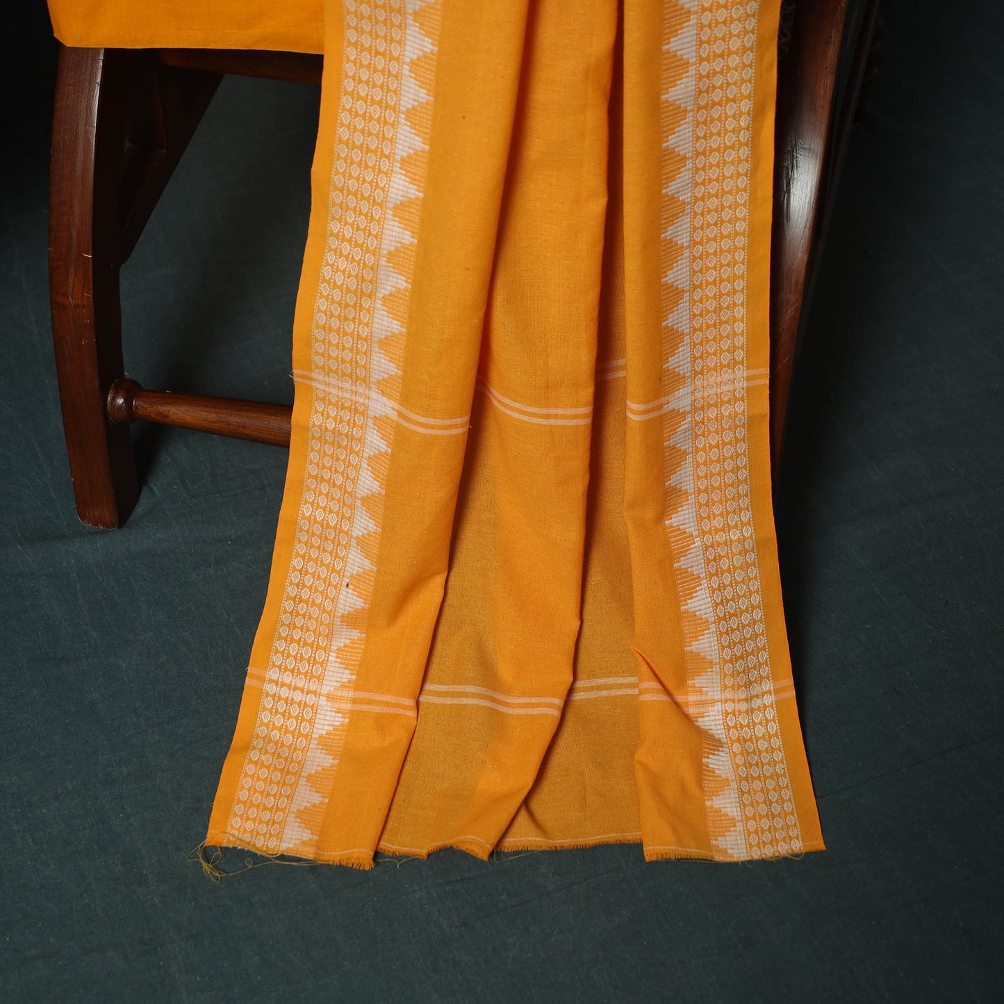 Sambalpuri Ikat Cotton 3pc Unstitched Dress Material Suit Set 35