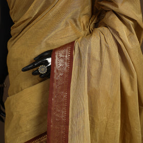 Yellow - kandangi chettinad cotton saree with border 19