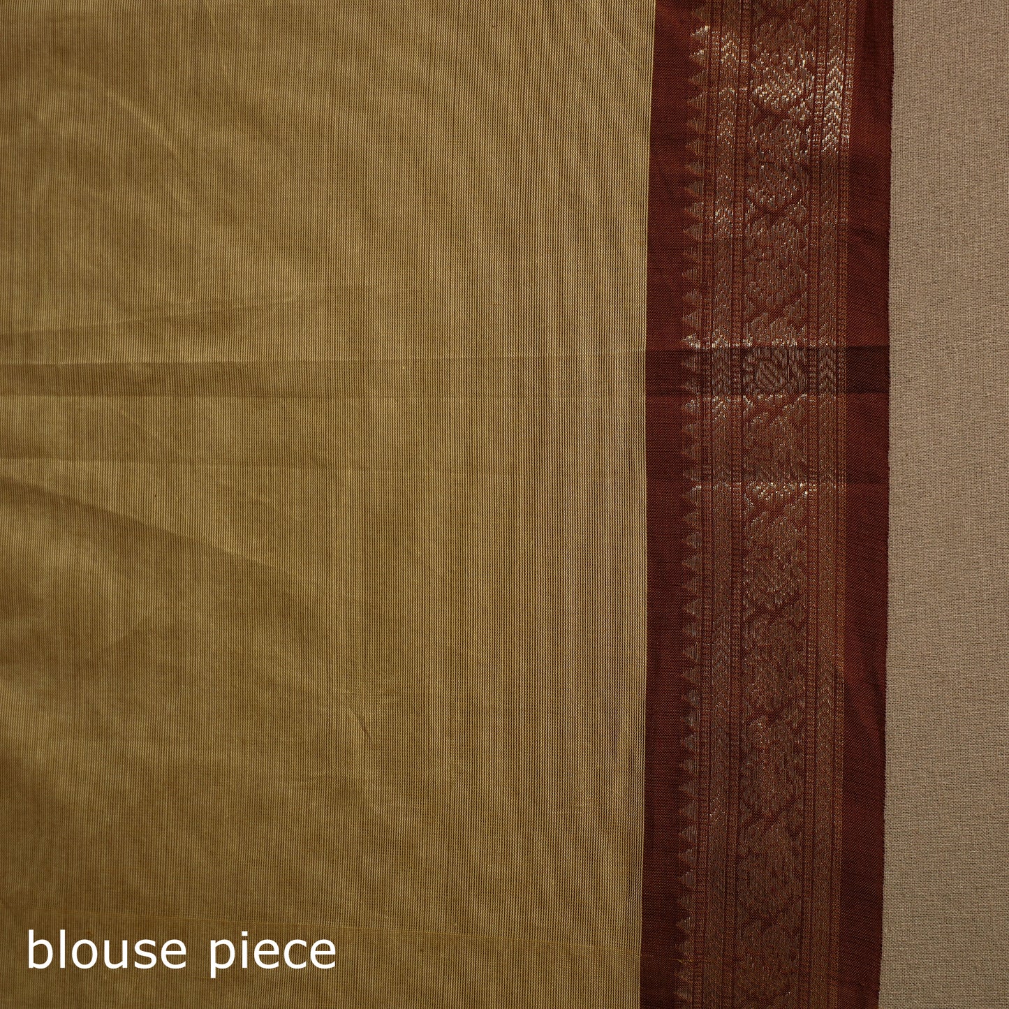 Yellow - kandangi chettinad cotton saree with border 19