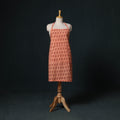 Orange - Bagh Hand Block Print Cotton Apron with Pocket 08