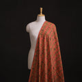 Pomegranate Peel Hand Block Print Cotton Fabric 04