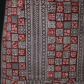 Multicolor - Bagh Hand Block Print Cotton Apron with Pocket 13