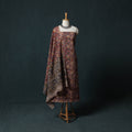 Pedana Hand Block Print Natural Dyed Cotton Kalamkari 2pc Unstitched Dress Material Kurta Set 18