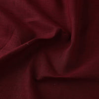 Maroon Handloom Pure Linen Bhagalpuri Fabric 06