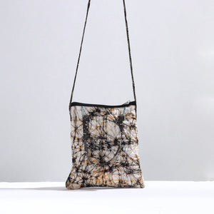 Handmade Quilted Cotton Batik Printed Sling Bag 12