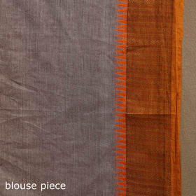 Grey Kandangi Chettinad Cotton Saree with Border