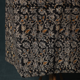 Pedana Hand Block Print Natural Dyed Cotton Kalamkari 2pc Unstitched Dress Material Kurta Set 08