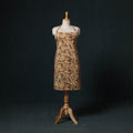 Brown - Sanganeri Hand Block Print Cotton Apron with Pocket 33