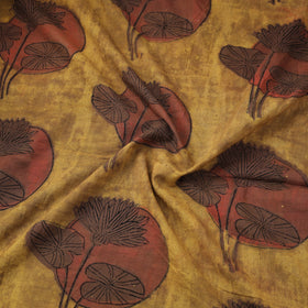 Pomegranate Peel Hand Block Print Cotton Fabric 01