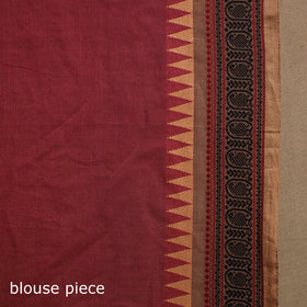 Pink - kandangi chettinad cotton saree with border 32