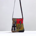  Handmade Quilted Cotton Patchwork Sling Bag 16 