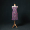 Purple - Sanganeri Hand Block Print Cotton Apron with Pocket 41