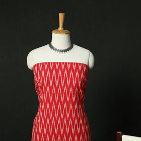 Pochampally Ikat Cotton 3pc Unstitched Dress Material Suit Set 09