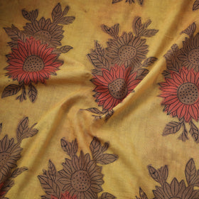 Pomegranate Peel Hand Block Print Cotton Fabric 13
