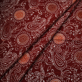 Hand Batik Indonesian Style Print Cotton Fabric 25