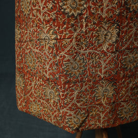 Pedana Hand Block Print Natural Dyed Cotton Kalamkari 2pc Unstitched Dress Material Kurta Set 20
