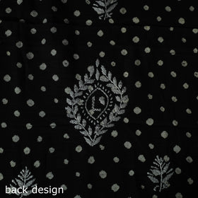 Lucknowi Chikankari Hand Embroidered Bandhani Cotton Unstitched Kurta Material (2.5M) 20