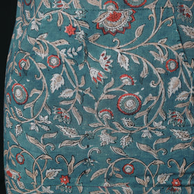 Green - Sanganeri Hand Block Print Cotton Apron with Pocket 49