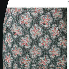 Green - Sanganeri Hand Block Print Cotton Apron with Pocket 55