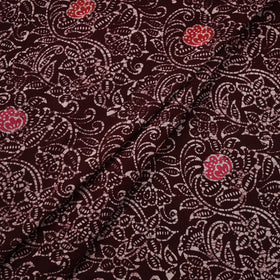 Brown - Hand Batik Indonesian Style Print Cotton Fabric 11
