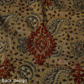 Lucknowi Chikankari Hand Embroidered Kalamkari Cotton Unstitched Kurta Material (2.5M) 23