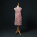 Peach - Sanganeri Hand Block Print Cotton Apron with Pocket 60