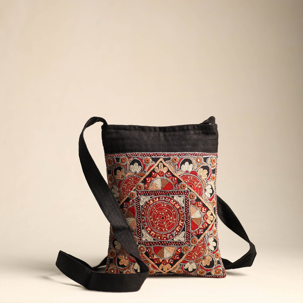 Embroidery Sling Bag