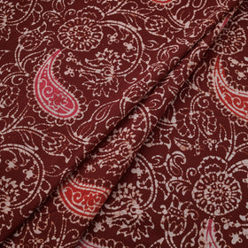 Brown - Hand Batik Indonesian Style Print Cotton Fabric 04