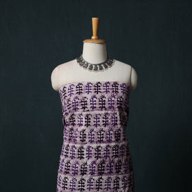 Hand Block Batik Print Cotton 2pc Unstitched Dress Material Kurta Set 11