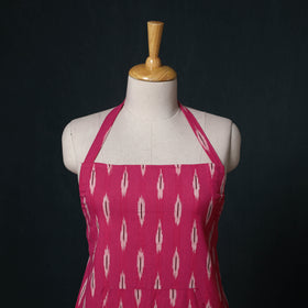 Pochampally Ikat Weave Cotton Apron with Pocket 69