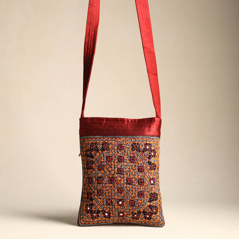 Embroidery Sling Bag