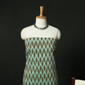 Pochampally Ikat Cotton 3pc Unstitched Dress Material Suit Set 22