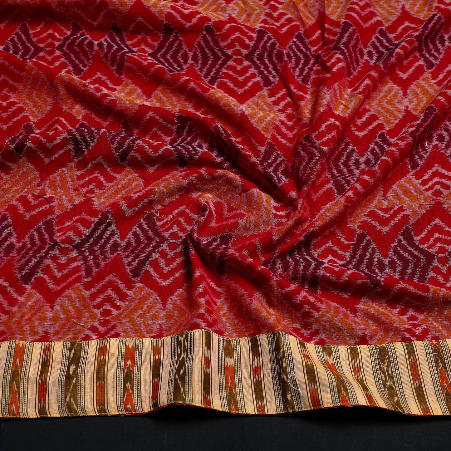 Cotton Pochampally Ikat Blouse Piece 09