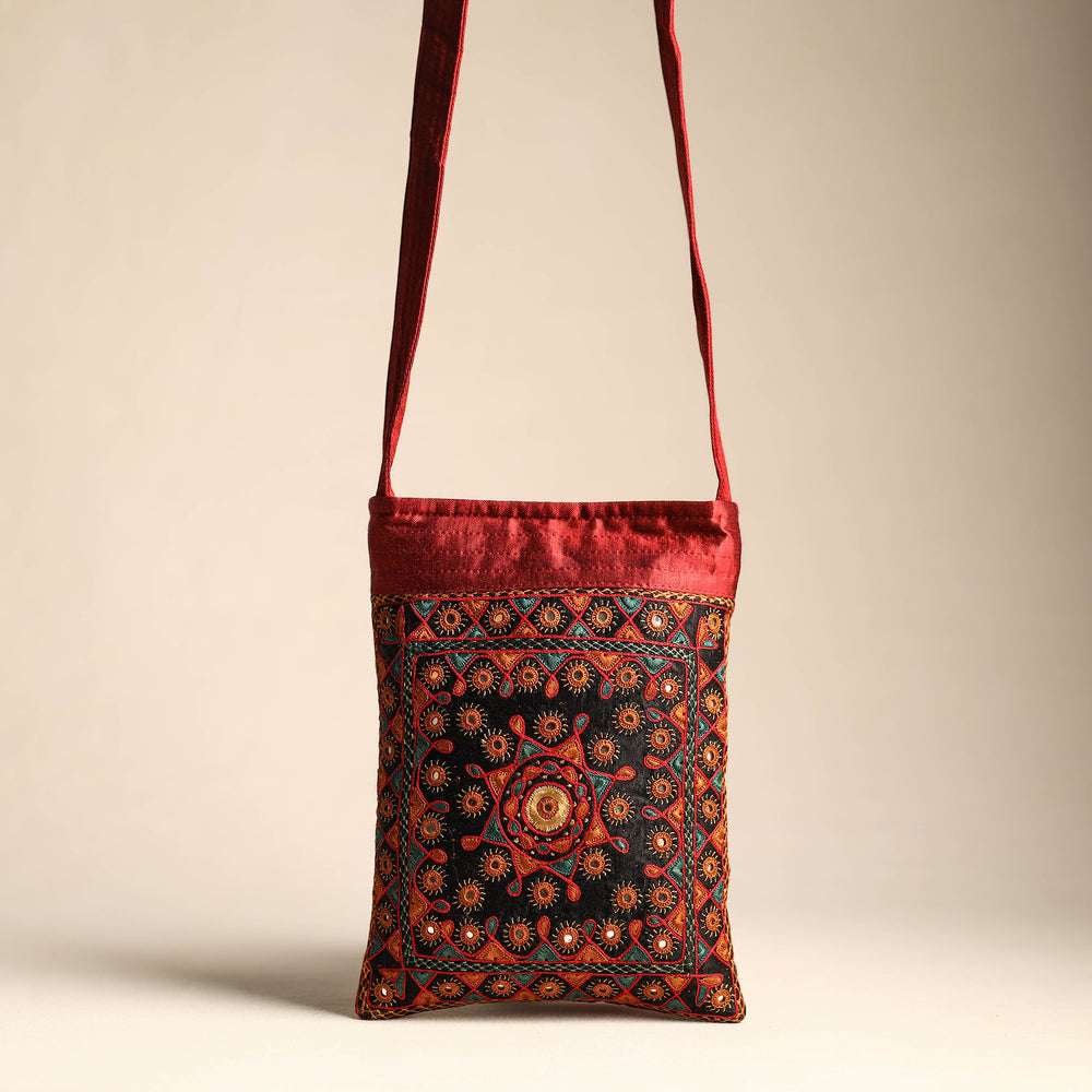 Embroidery Sling Bag