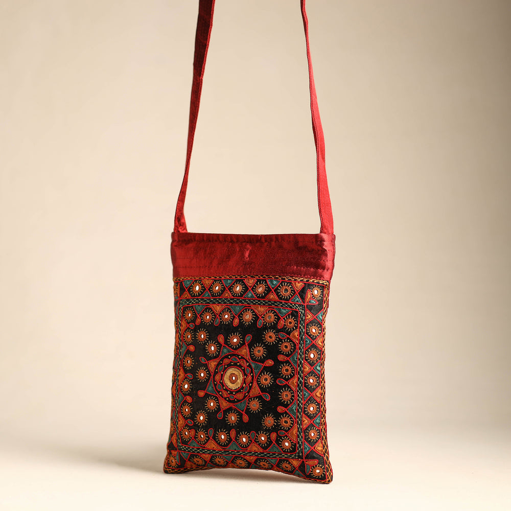 Embroidery Sling Bag