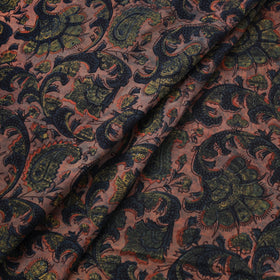 Pomegranate Peel Hand Block Print Cotton Fabric 21