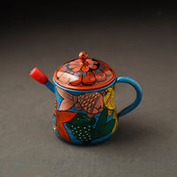 Bengal Patua Handpainted Stainless Steel Oil Dispenser 19