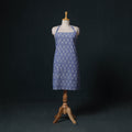 Blue - Pochampally Ikat Weave Cotton Apron with Pocket 80