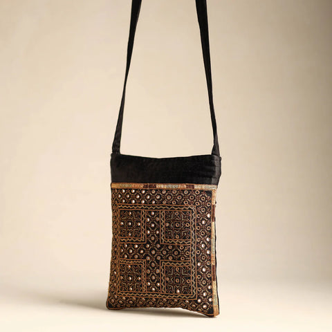 Mutwa  embroidery sling bag
