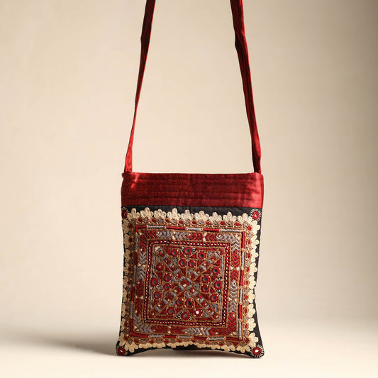 Embroidery Sling Bag 