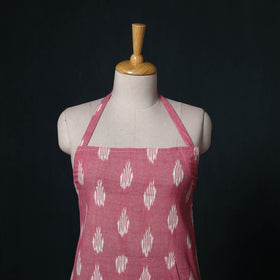 Pochampally Ikat Weave Cotton Apron with Pocket 81