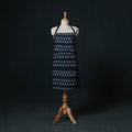 Blue - Pochampally Ikat Weave Cotton Apron with Pocket 82