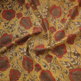 Pomegranate Peel Hand Block Print Cotton Fabric 06