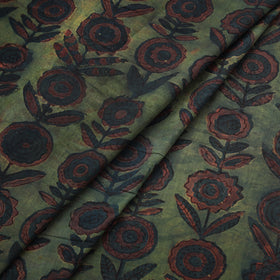 Pomegranate Peel Hand Block Print Cotton Fabric 10