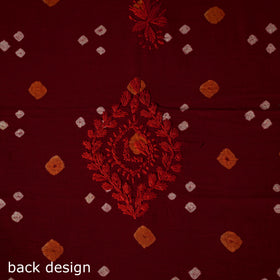 Chikankari Hand Embroidered Cotton Unstitched Kurta Material (3M) 15